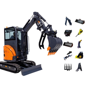 Miniexcavadoras de 1,8 toneladas EPA Kubota Motor Mini excavadora Granja Excavadora pequeña 1 tonelada 2 toneladas Precios de máquina Mini excavadora Uso doméstico - Product Image 6