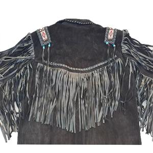 แจ็คเก็ตหนังคาวบอย PU สำหรับผู้ชาย,พร้อมกระเป๋าด้านนอกเสื้อแจ็คเก็ตคาวบอยคุณภาพสูงสำหรับผู้ชาย - Product Image 6