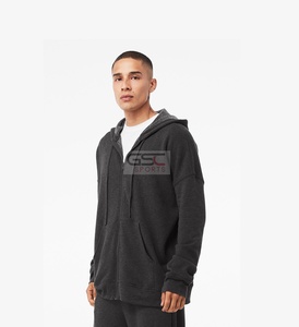 OEM Mens Hoodies Cotton <b>Material</b> Fleece Fabric Long Sleeves Winter Warm Hoodies for Casual Wear and Gym Workout on Cheap Prices - Product Image 2