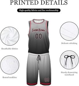 Uniforme de Baloncesto Ligero 100% Poliéster para Adultos, Estilo Único, Color Sólido, Alta Calidad, Talla Grande, Conjunto Transpirable - Product Image 6