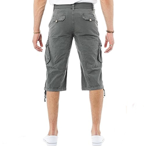 Pantalones Cortos Cargo de Verano para Hombre de Alta Calidad, Transpirables, de Secado Rápido, Cintura Elástica, Servicio OEM - Product Image 3