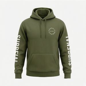 Sweat-shirt à capuche unisexe 320 GSM épais, qualité supérieure, prix usine, confortable et chaud, vente en gros, vêtements personnalisés, streetwear, haut de gamme - Product Image 1