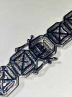 Cadena Cubana Personalizada con Moissanita para Hombre, Corte Brillante Redondo, Probador de Diamantes, Estilo Hip Hop, Collares de Moissanita