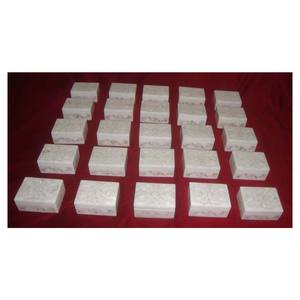 Boîtes en marbre de conception naturelle pure avec incrustations de nacre pour la décoration de la maison et les cadeaux - Product Image 1