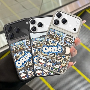 เคสโทรศัพท์เปล่าแบบแม่เหล็กสำหรับพิมพ์ลายซับลิเมชั่น สีขาว รุ่นใหม่ สำหรับ iPhone 11 ถึง 17 Pro Max วัสดุ TPU นิ่ม ลายดอกไม้และสัตว์ ดีไซน์ unisex - Product Image 1