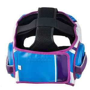 Protector de Cabeza de Boxeo de Cuero de Nuevo Diseño con Visión Amplia, Acolchado Resistente y Ecológico para un Entrenamiento Seguro y Efectivo - Product Image 3