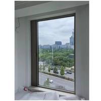 Ventanas Micro Ventilación de Aluminio Amplio Vidrio Fijo para Máxima Visibilidad