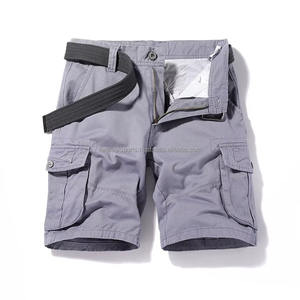 Pantalones Cortos de Mezclilla para Hombre, Estilo Cargo, de Lona Gruesa Lavada, con Logotipo Personalizado, Fabricados en Pakistán - Product Image 1