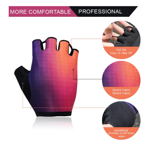 Hot Selling Unisex Half-Finger Cycling <b>Gloves</b> Leather & Cotton Breathable for <b>Climbing</b> Riding Hunting Outdoor Training - Product Image 4