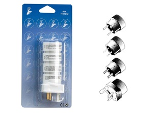 Kit adattatore da viaggio universale (F-Bright 1101012-E) - Product Image 2