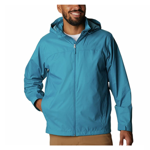 Alta calidad, ligero, impermeable, a prueba de viento, transpirable, con cuello levantado, ropa de manga larga, chaqueta de concha suave para hombres - Product Image 1