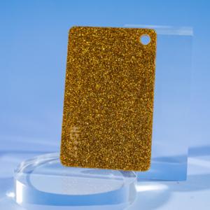 Lámina Acrílica Fundida de 1/8'' con Corte Láser y Brillo Dorado Brillante, con Servicio de Corte - Product Image 5