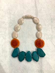 Collier bijou tendance fait main collier en résine avec personnalisation - Product Image 5