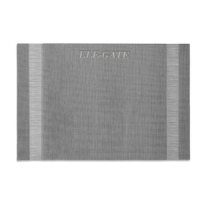 Set di Lusso di 10 Tovagliette Antiscivolo Lavabili in Lino Cotone Poliestere con Logo Personalizzato, Motivi a Tinta Unita e a Righe - Product Image 1