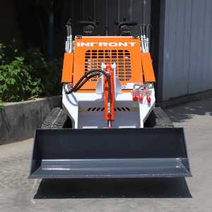 Cargadora Compacta YF380 2025, Capacidad de la Cuchilla 500 kg, Carga Nominal 2-3 Toneladas, Cargadora Frontal de Ruedas, Tipo Oruga, Motor con PLC - Product Image 1