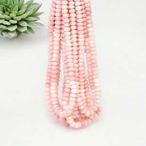 Cuentas redondas lisas de ópalo sombreado Rosa bebé natural, cuentas sueltas de piedras preciosas de 7mm a 10mm para la fabricación de joyas, suministro a granel de La India - Product Image 5