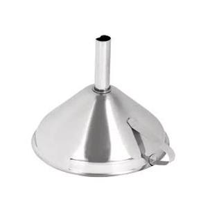 Wide Mouth Stainless Steel <b>Funnel</b> With Handle For Fast Spill Free Liquid Transfer Smooth Finish Ideal For Kitchen And Home Use - Product Image 3