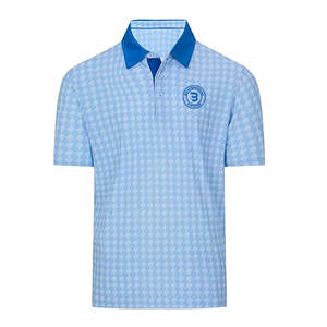 T-shirt décontracté en tissu léger pour homme, polo de golf respirant, vêtements de sport, polo de golf - Product Image 1