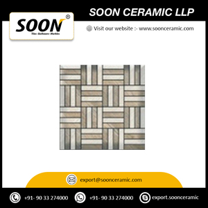 Best Quality Rustic Design 300x300 Digital Parking Porcelain <b>Floor</b> Tiles with <b>Matte</b> Finish Non-Slip & Acid-Resistant - Product Image 2