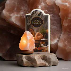 Best Selling Customized Home Decor Natural Himalayan Salt <b>Lamp</b> Eco-friendly Feng Shui Cross Flower Design Animal <b>Love</b> Religious - Product Image 4