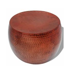 โต๊ะส่วนกลางหรูหราทันสมัยพร้อมไม้เนื้อทองแดงและวัสดุโลหะสำหรับใช้ในบ้านในห้องนั่งเล่นห้องนอนหรือโรงเรียน - Product Image 1