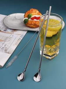 Herramientas de barman profesional, agitador de mezcla de acero inoxidable, barra de cóctel, cuchara, cuchara de barra para Kits de barman - Product Image 3