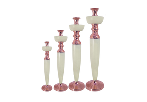 Bougeoir en métal pour bougies en cristal chauffe-plat en métal pour la maison mariage célébrations de Pâques bougeoir votif élégant - Product Image 4