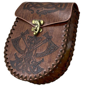 Sporran écossais en cuir fait à la main avec accessoire populaire de conception unique pour le logo personnalisé de kilt et de sac - Product Image 3