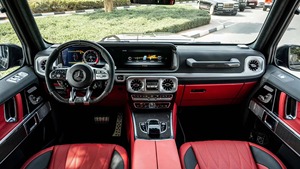 เบาะหนังแท้2024 Mercedes-Benz GG63 BRABUS กล้องหลังพวงมาลัยซ้ายคุณภาพต่ำ - Product Image 4