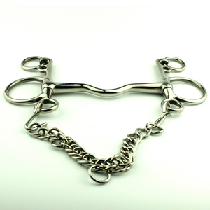 Top mèches de cheval en acier inoxydable de haute qualité 2024 nouveau Design nouveau design mèches de cheval vente directe d'usine sur mesure équitation - Product Image 2