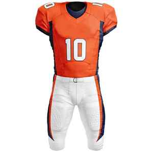 Jersey de fútbol americano económico, venta al por mayor, ropa de equipo juvenil, uniforme de fútbol americano de calidad Premium en diseño de poliéster - Product Image 3