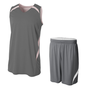 Ensemble de maillots personnalisés imprimés numériquement pour l'été, vêtements de basketball respirants pour les jeunes, y compris shorts grande taille - Product Image 6