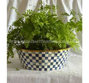 Bone Home Decorative Handmade <b>Iron</b> Tabletop Vase Coastal Style Flower Pots for Weddings Manufactured Exported by Faizacraft - Product Image 3