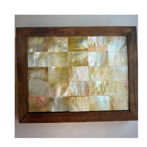 ชิ้นส่วนเปลือกหอยมุกธรรมชาติขัดเงาสำหรับรายละเอียดเฟอร์นิเจอร์หรูหราและงานฝีมือสุดพิเศษ - Product Image 4