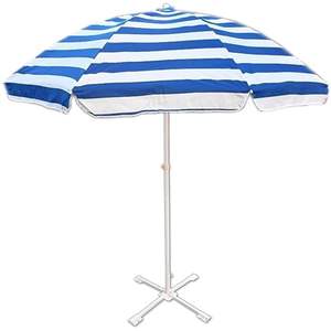 Miniseller Manual Control Large <b>Canopy</b> PVC Umbrella Minimalist Design Straight Style Ventilated Feature Heavy <b>Rain</b> Resistance - Product Image 3