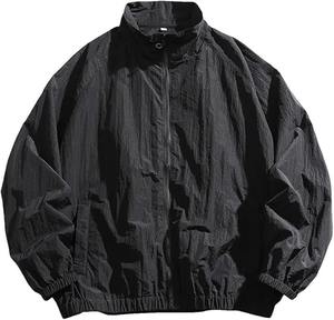 แจ็คเก็ตผู้ชายลายพรางมีฮู้ดแบบบางระบายอากาศได้ดีกันน้ำป้องกันแสงแดดทรงหลวมพอดีตัวสำหรับฤดูใบไม้ผลิ - Product Image 1