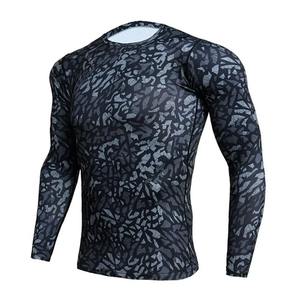 Conjunto de Compresión Deportivo para Hombre, Personalizado, Estampado, Sólido, 2 Piezas, Transpirable, de Secado Rápido, para Gimnasio y Fitness - Product Image 3