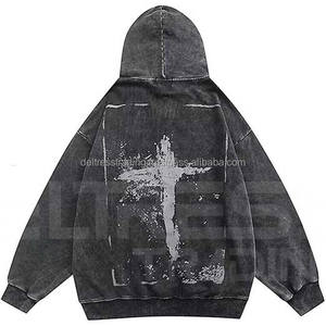 Sweats à capuche de haute qualité pour hommes Sweats à capuche personnalisés Sweatshirt à capuche pour hommes - Product Image 1