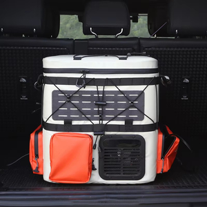 <span class=keywords><strong>Nevera</strong></span> Portátil de 12/24 V CC, 110/240 V CA, Alimentada por Batería, <span class=keywords><strong>Mochila</strong></span> Refrigeradora para Acampar - Product Image 3