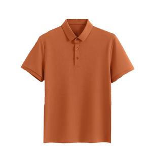 Alta calidad 230gsm 70% CVC algodón piqué Unisex clásico esencial manga corta Polo Golf camisa para hombres logotipo personalizado bordado - Product Image 4
