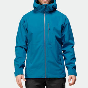 Musthave แจ็กเก็ตกันลมกันฝนระบายอากาศได้ดีสำหรับผู้ชายแจ็คเก็ตซิปมีฮู้ดกันน้ำมีความทนทานพร้อมโลโก้ปรับแต่งได้ - Product Image 1