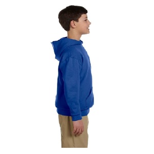 Bangladesh fábrica exportada mejor precio 100% algodón Casual niños sudaderas con capucha Color sólido bebé pulso tamaño para la temporada de invierno - Product Image 3