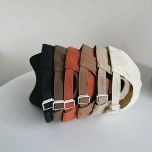 Gorra de béisbol de color sólido con punto de fábrica, gorra de golf con logotipo, MATERIAL PERSONALIZADO, estilo personalizado, 5 paneles, 100% algodón - Product Image 6