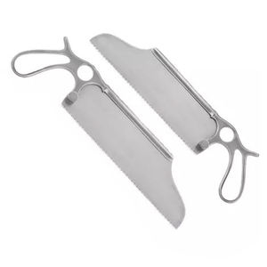 ชุดเครื่องมือผ่าตัดแบบใช้มือคุณภาพสูง พร้อมด้ามจับมีดผ่าตัดแบบใช้ซ้ำได้ สีเงิน ขนาดปรับแต่งได้ - Product Image 3