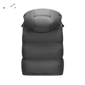 Veste à capuche zippée personnalisée de haute qualité pour hommes Veste en duvet d'hiver en toile directement du fabricant - Product Image 2