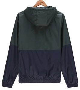 แจ็คเก็ตซอฟต์เชลกันน้ำสำหรับผู้ชายแบบขายส่ง ป้องกันลม ยืดหยุ่น ระบายอากาศ แห้งเร็ว มีฮู้ด ซิปยาว - Product Image 4