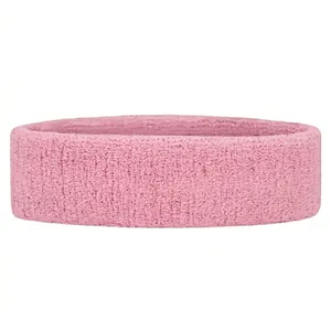 Bandeaux de sport personnalisés haut de gamme rose pâle pour équipe - Product Image 1