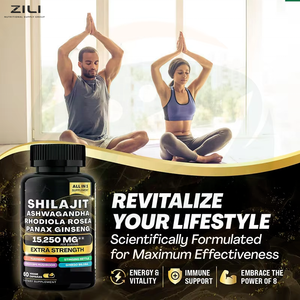 Comprimés de résine de Shilajit biologique OEM 100% naturels, antioxydant, produit de beauté, booster <span class=keywords><strong>d</strong></span>'énergie - Product Image 2
