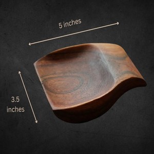 Soporte de cocina de metal para cuchara de madera tallada a mano para espátulas cucharas pinzas Más - Product Image 5