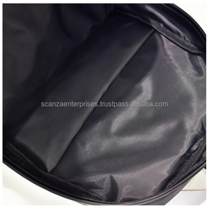 Mochila de cuero negro con cierre de cremallera, mochila escolar de estilo informal preppy para chicas adolescentes, estudiantes de secundaria - Product Image 6